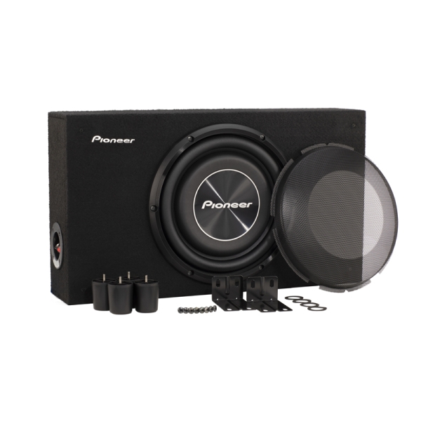 Pioneer TS-A2500LB 25cm 1200 Watt Subwoofer im flachen Gehäuse TSA2500LB